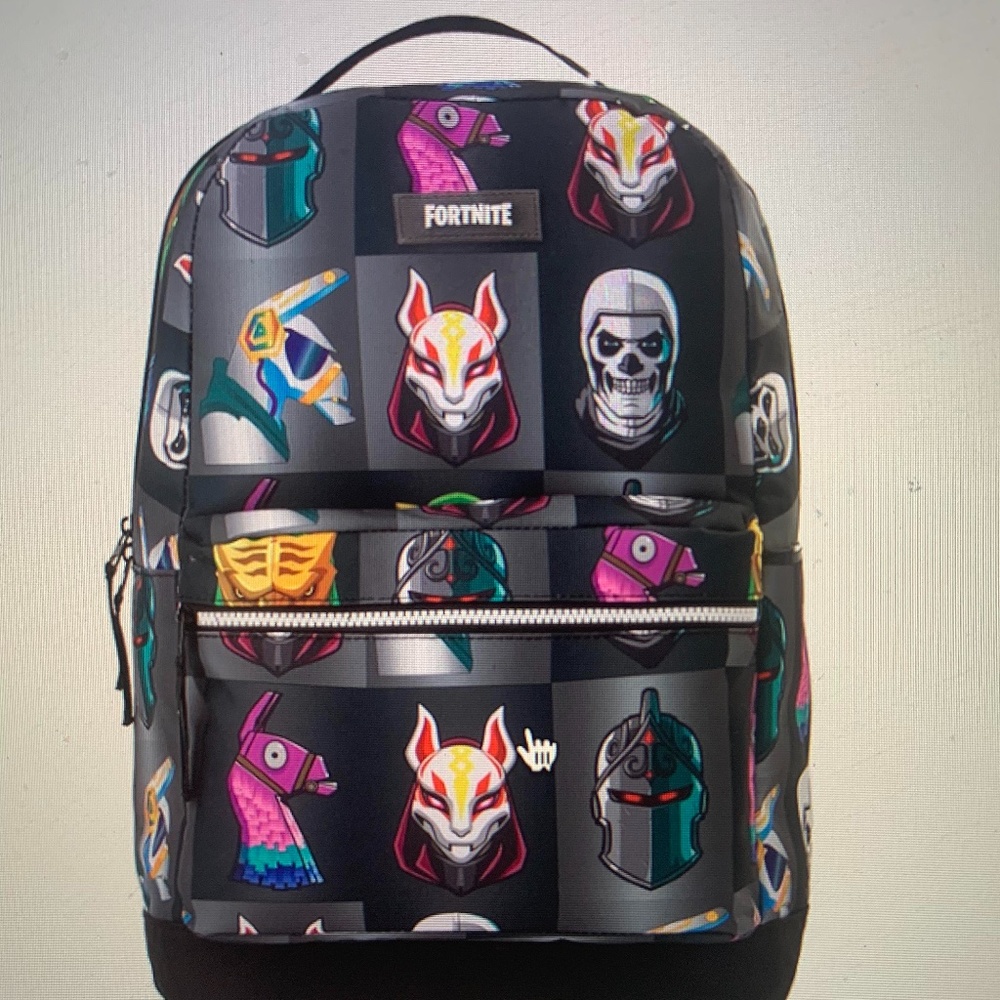 New Fortnite Gray Backpack-Multiplier